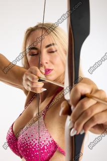 Mona Battle Standing Pose with Bow